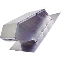 Lambro Industries Roofcap W/damper Aluminum 107