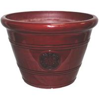 Planter Pot 12 In Oxblood Hdp-019299