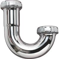 J-bend Sink Trap 1-1/2 Chrome Pp20207