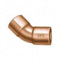 Elkhart Products Corp Elbow 45 Deg Wrot Coppr 3/8cxc 31090