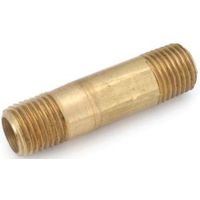 Corp Pipe Nipple Brass 3/8 X 1-1/2 736113-0624