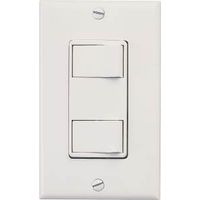 America Switch Double Toggle White Aks2
