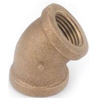 Anderson Metal Corp Elbow Brass 45 Deg Fpt 3/8 738107-06