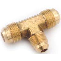 Anderson Metal Corp Tee Flare Brass 1/2x1/2x3/8 754059-080806 Pack Of 5