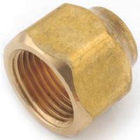 Corp Nut Flare Brass 1/2x3/8 754020-0806 Pack Of 5