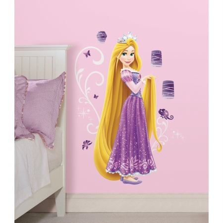 Disney Press Rapunzel Peel And Stick Giant Wall Decals
