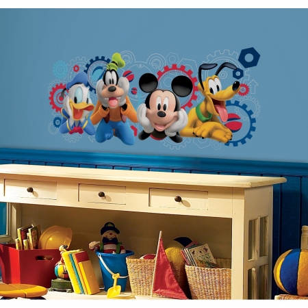 Mickey And Friends Mickey Mouse Clubhouse Capers Peel And Stick Giant Wall Decals