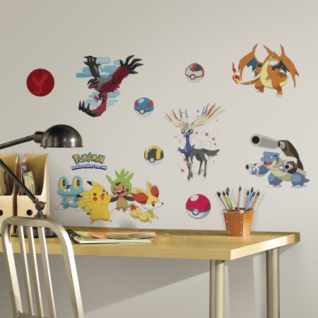 Pokemon Peel And Stick Wall Decals