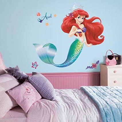 The Little Mermaid Peel And Stick Giant Wall Decals