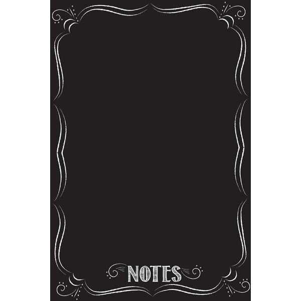 Wpe1107 Giant Bistro Notes Novelty Dry Erase Decal - 26 In.