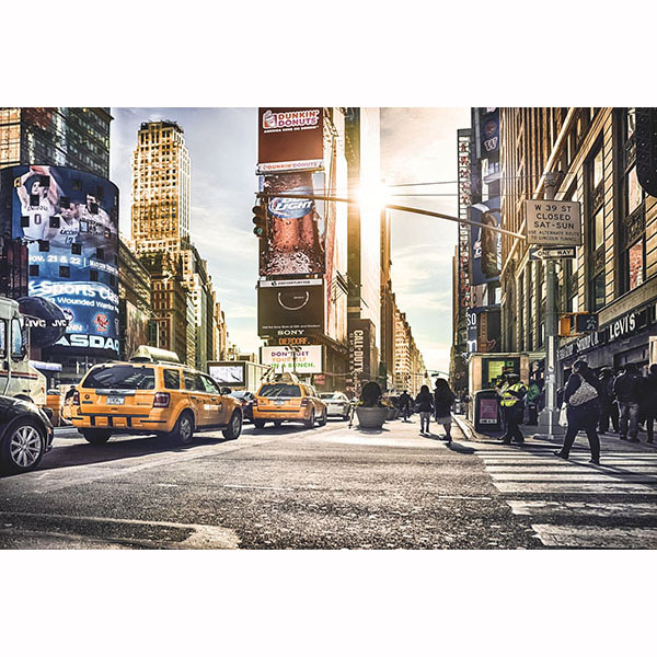 Xxl4-008 Times Square Wall Mural - 145 In.