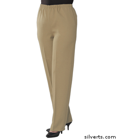 230510906 Arthritis Adaptive Pants With Fasteners - 2 Extra Large, Taupe