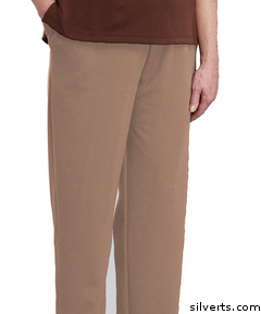 231100903 Womens Adaptive Wheelchair Users Pant - Disabled Clothes - Large, Taupe