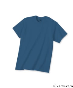 507200104 Mens Regular Coloured T-shirt - Large, Navy