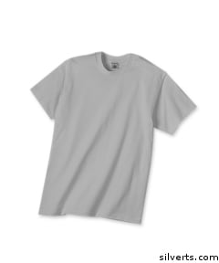 507200204 Mens Regular Coloured T-shirt - Large, Grey