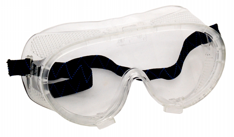 Reinforced Chemical Splash Goggles Clear Fog Free Lenses Protective Eye Wear
