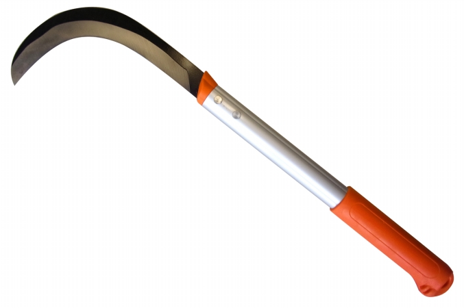 Zenport K315-6pk Brush Clearing Sickles 9 In. Carbon Steel Blade 14.5 In. Aluminum Handle, Box Of 6