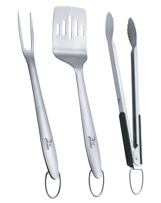 880006a Barbecue Grill Tool Set, 3-piece