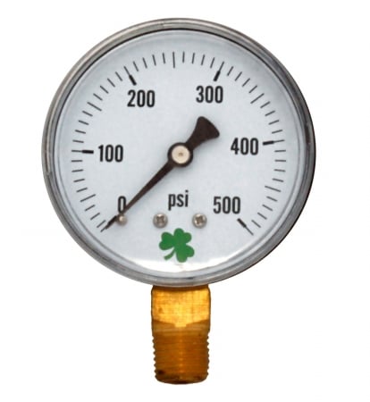 0-500 Psi Dry Air Pressure Gauge