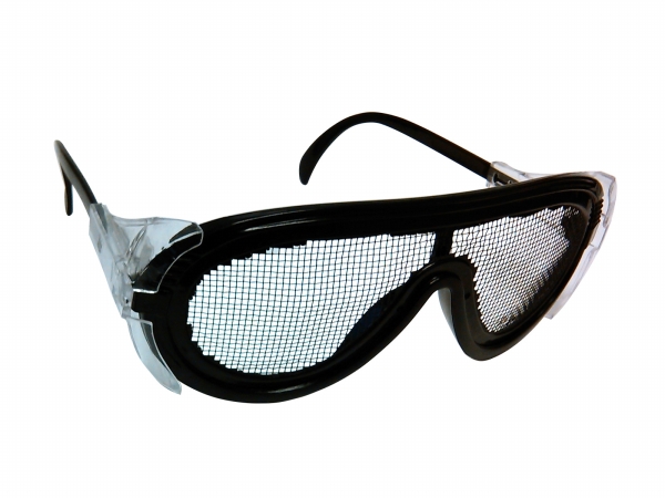 Wire Mesh Safety Glasses Adjustable Scratch & Fog Free Eye Protection