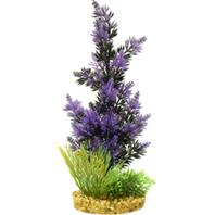 Blue Ribbon Pet Products-cb-2010-bk-pp Colorburst Florals Brush Plant Cluster Black & Purple