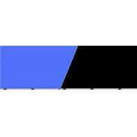 Double-sided Blue & Black Background 24 In.