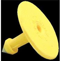 Ear Tag Button Male Yellow