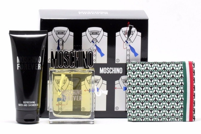 UPC 746480057584 product image for Moschino 22057584 3 Piece Gift Set For Men With EDT Shower Gel & Wallet - 3.4 oz | upcitemdb.com