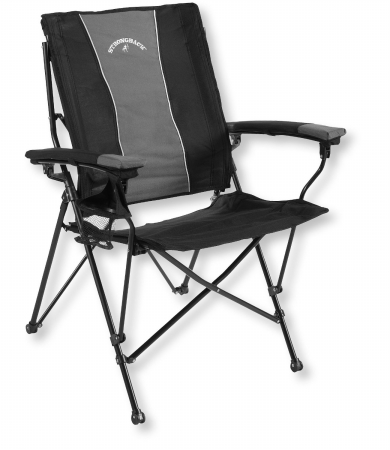 Strong Back Chair 404hac15-bkgr Elite Folding Camp Chair With Ergonomic Lumbar Support