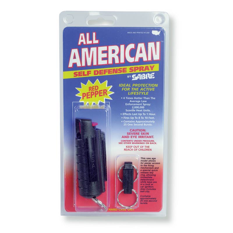 UPC 023063115146 product image for SECURITYAME All American Key Ring Defense Spray | upcitemdb.com