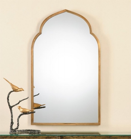 12907 Kenitra Gold Arch Mirror