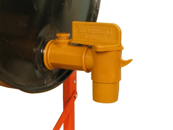 Wesco Industrial 272179 Faucet 2 In. Polyethylene With Sight Gage Thd