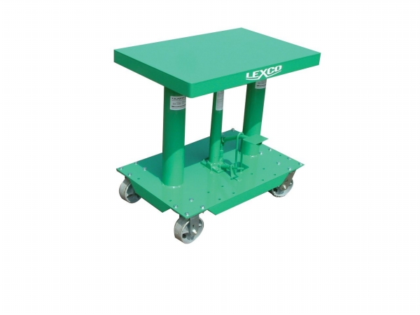 Wesco Industrial 496037 Ht-500-fr-a Steel Foot-operated Hydraulic Lift Table With Flat Base