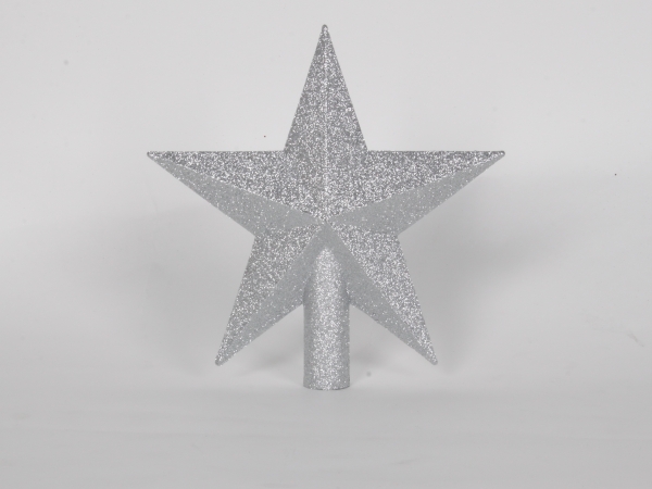 9 In. Silver Star Topper