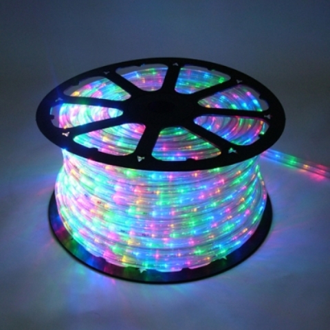 C-rope-led-4m-1-10 10 Mm. Spool Of Multi Colored Led Ropelight, 150 Ft.