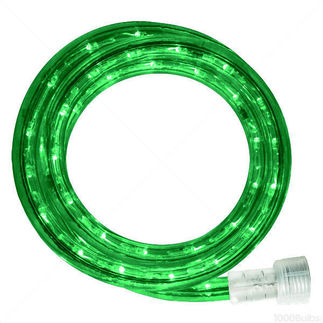 C-rope-led-gr-1-10-18 10 Mm. Spool Of Green Led Ropelight, 18 Ft.