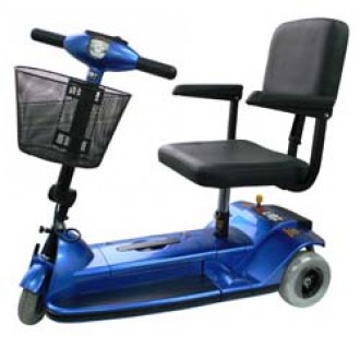 Zipr Xtra 3 - Blue Practical Scooter - 3 Wheels