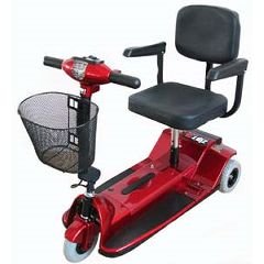 Zipr Xtra 3 - Red Practical Scooter - 3 Wheels