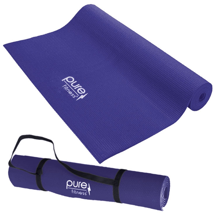 Pure Fitness 3.5mm Non-slip Yoga Mat - Iris 8625ymb