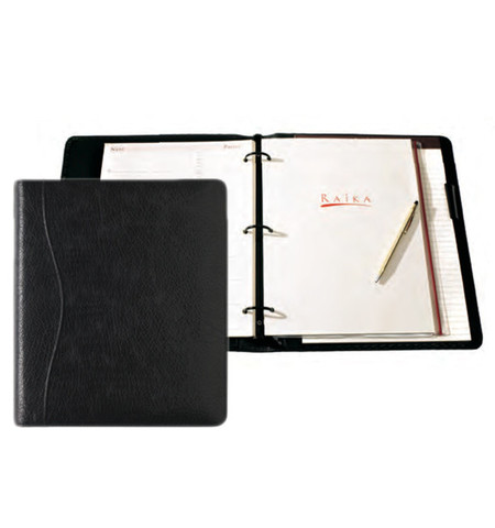 Raika RO 131 BLK 8.5 x 11 in. Ring Binder - Black Raika RO 131 BLK 8.5 x 11 in. Ring Binder - Black