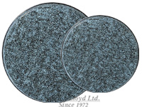 4-100-b Black Granite - Economy Burner Cover - Set Of 4