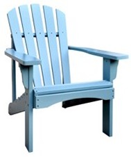 4617db Rockport Adirondack Chair, Dutch Blue