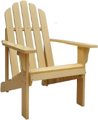Marina Adirondack Chair, Bees Wax
