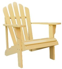 4611bw Westport Adirondack Chair, Bees Wax