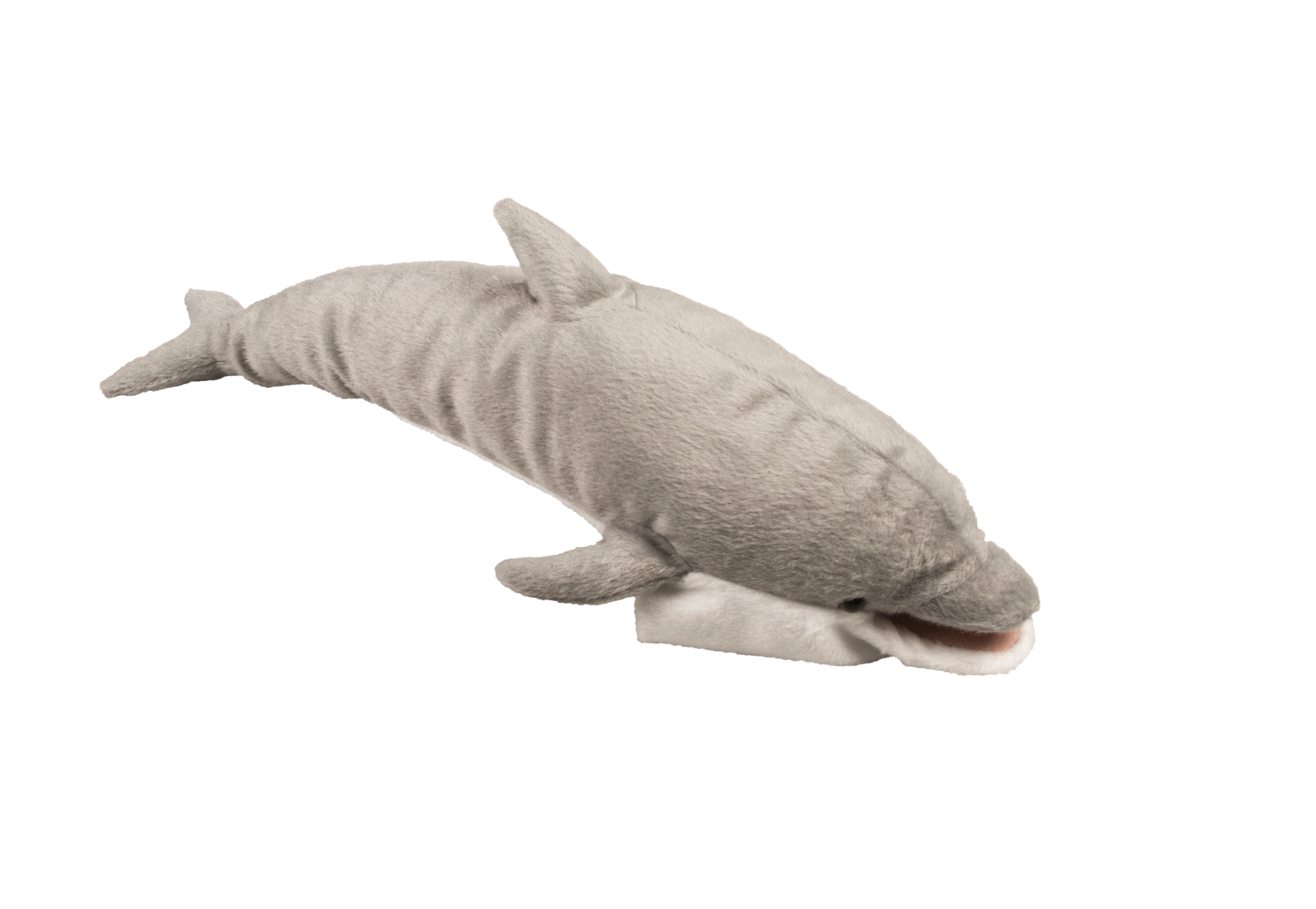 Fg7108 Soft Finger Puppet Dolphin - 12 In.