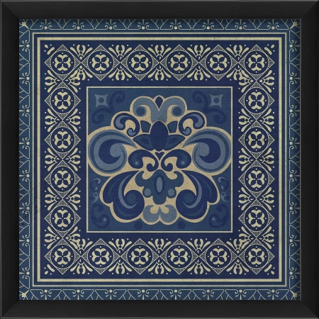 Tile 4 Ready to Hang Artwork- Blue