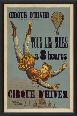 55021 Cirque D-hiver Vintage Poster Ready To Hang Artwork