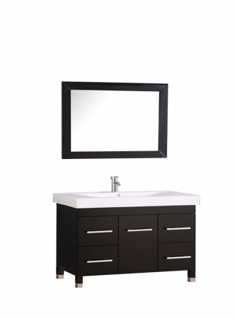 MTD-8166E Greece 36 in. Single Sink Bathroom Vanity Set, Espresso