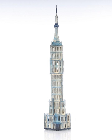 Aj035 Empire State Building Saving Box Piggy Bank Architectural Model