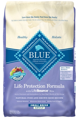 Bb10529 Blue Buffalo Dry Food For Small Breed Dogs - Natural Fish And Brown Rice Recipe